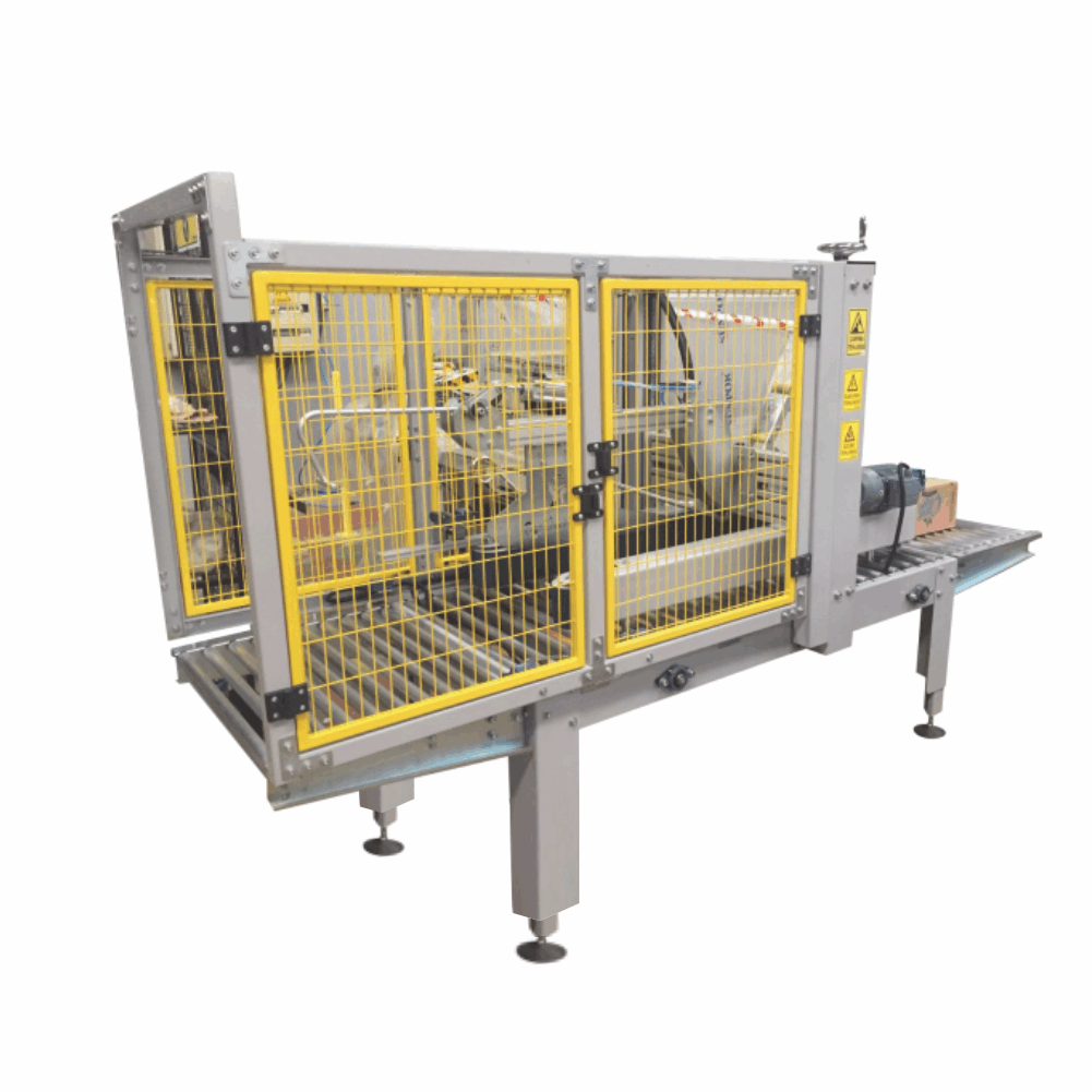 BOX CLOSING AND BOX SEALING MACHINE